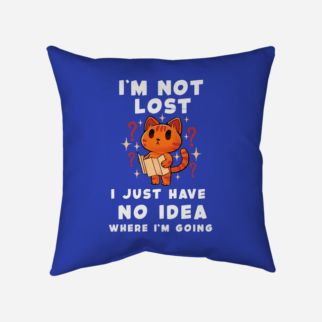 I'm Not Lost-None-Removable Cover w Insert-Throw Pillow-FunkVampire