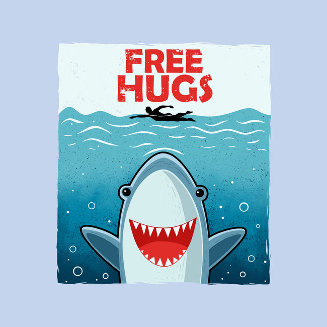 Free Shark Hugs-Womens-Basic-Tee-erion_designs