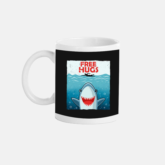 Free Shark Hugs-None-Mug-Drinkware-erion_designs