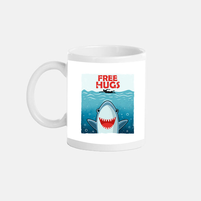 Free Shark Hugs-None-Mug-Drinkware-erion_designs