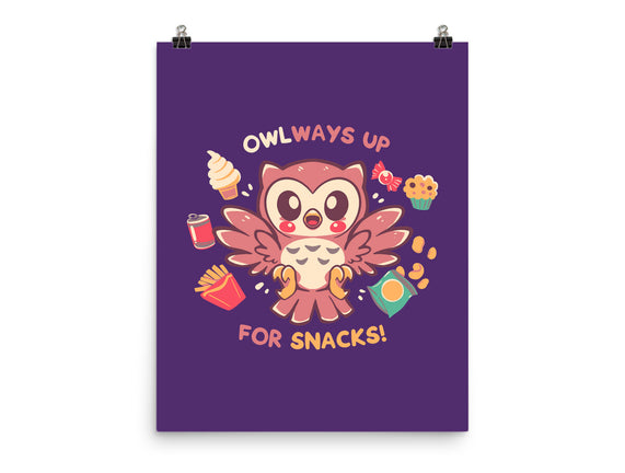 OWLways Up For Snacks