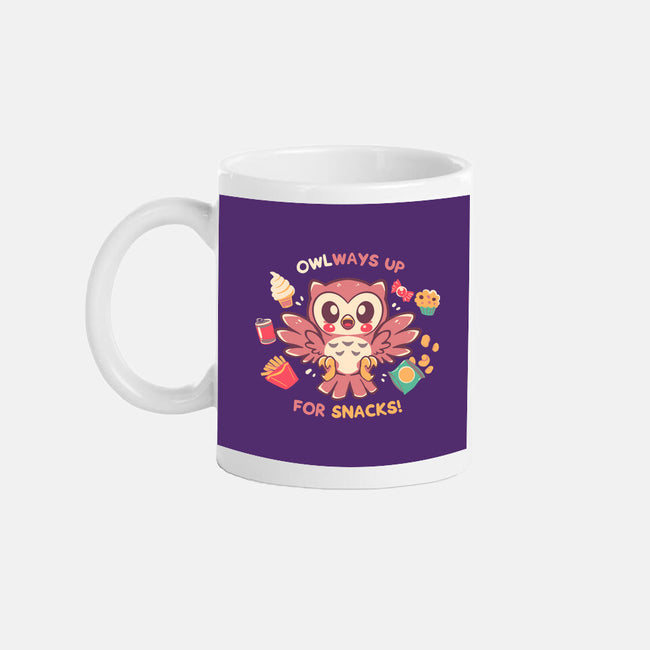 OWLways Up For Snacks-None-Mug-Drinkware-TechraNova