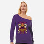 Crit Happens Sometimes-Womens-Off Shoulder-Sweatshirt-FunkVampire