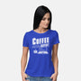 Coffee Code Repeat-Womens-Basic-Tee-Studio Mootant