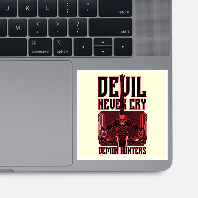 Devil Hunter Weapons-None-Glossy-Sticker-Studio Mootant