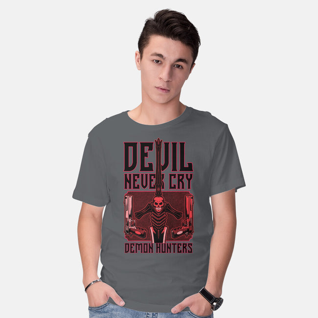 Devil Hunter Weapons-Mens-Basic-Tee-Studio Mootant