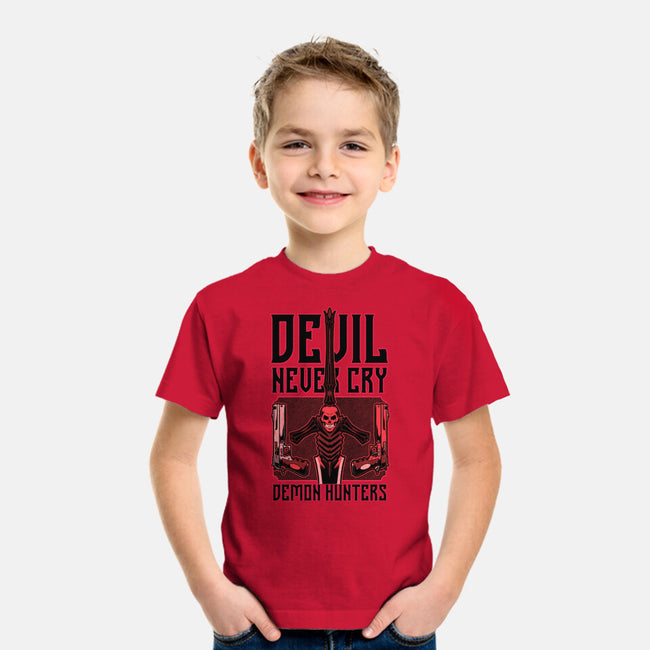 Devil Hunter Weapons-Youth-Basic-Tee-Studio Mootant