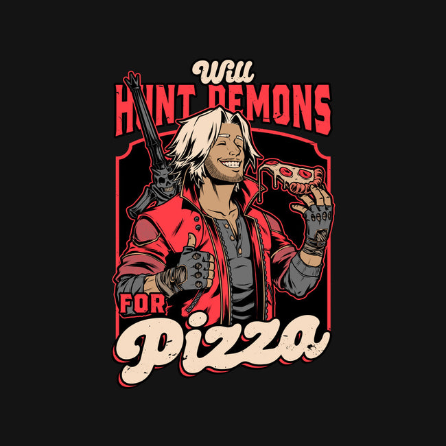 Devil Hunter Game Pizza-Baby-Basic-Tee-Studio Mootant