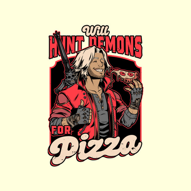 Devil Hunter Game Pizza-Unisex-Kitchen-Apron-Studio Mootant