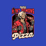 Devil Hunter Game Pizza-Unisex-Basic-Tee-Studio Mootant