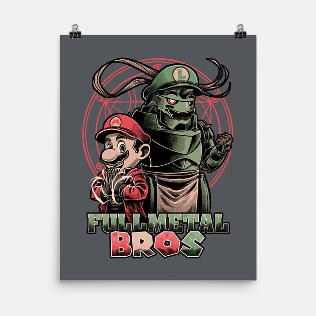 Anime Game Brothers-None-Matte-Poster-Studio Mootant