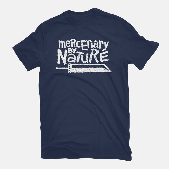 Mercenary By Nature-Unisex-Basic-Tee-demonigote