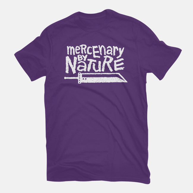 Mercenary By Nature-Womens-Basic-Tee-demonigote