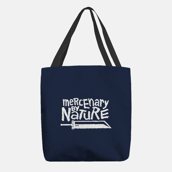 Mercenary By Nature-None-Basic Tote-Bag-demonigote