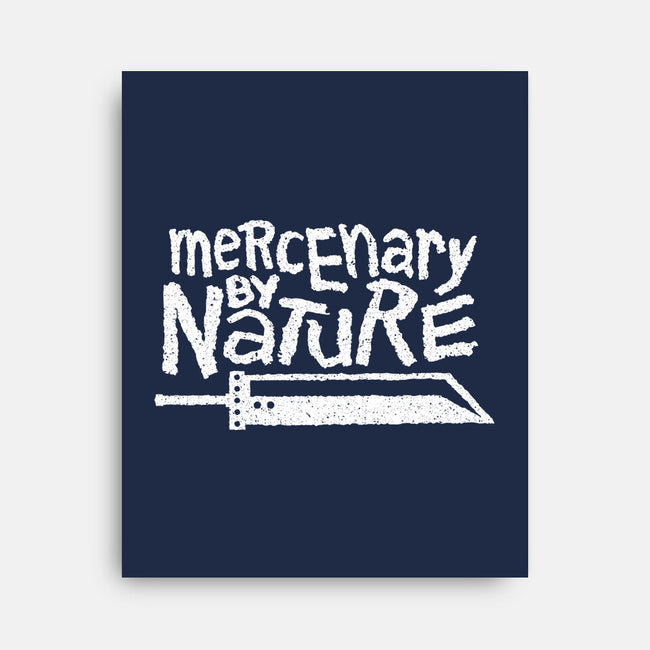 Mercenary By Nature-None-Stretched-Canvas-demonigote