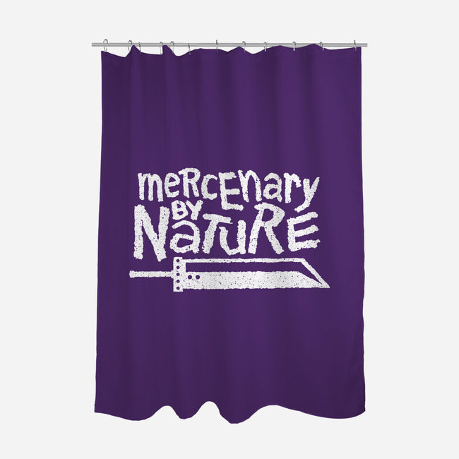 Mercenary By Nature-None-Polyester-Shower Curtain-demonigote