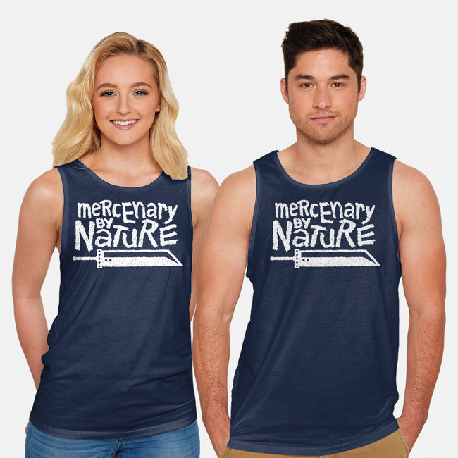 Mercenary By Nature-Unisex-Basic-Tank-demonigote