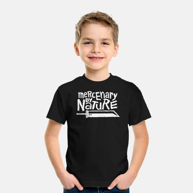 Mercenary By Nature-Youth-Basic-Tee-demonigote