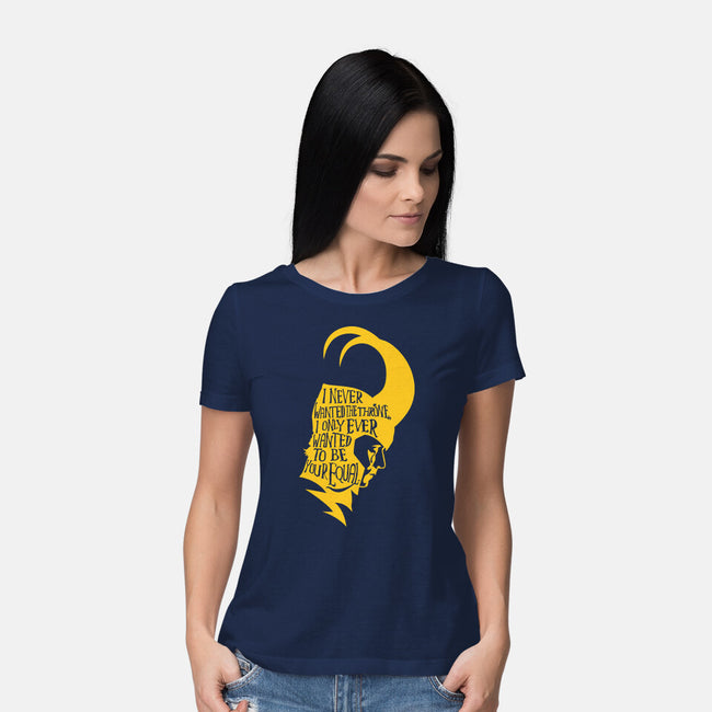 Your Equal-Womens-Basic-Tee-demonigote