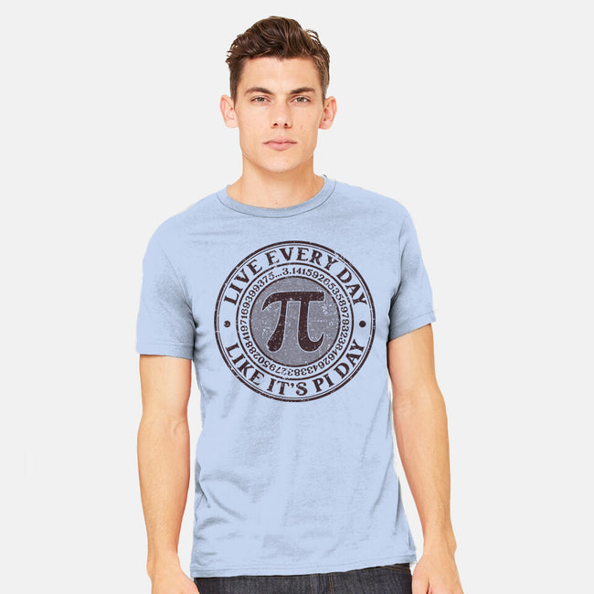 Vintage Pi Day-Mens-Heavyweight-Tee-retrodivision