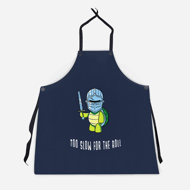 Too Slow For The Roll-Unisex-Kitchen-Apron-FunkVampire