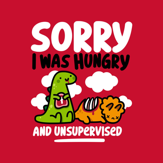 Sorry I Was Hungry-Womens-Racerback-Tank-demonigote