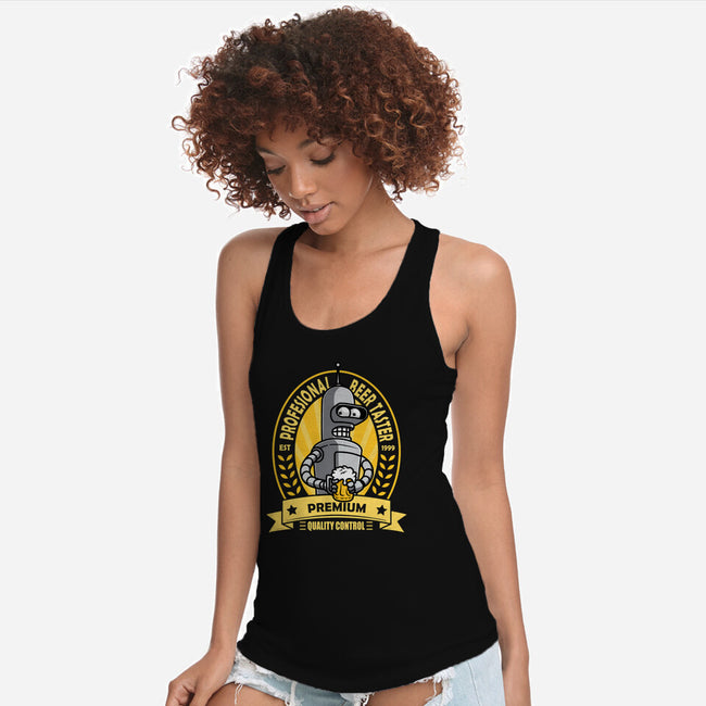 Professional Beer Taster-Womens-Racerback-Tank-erion_designs