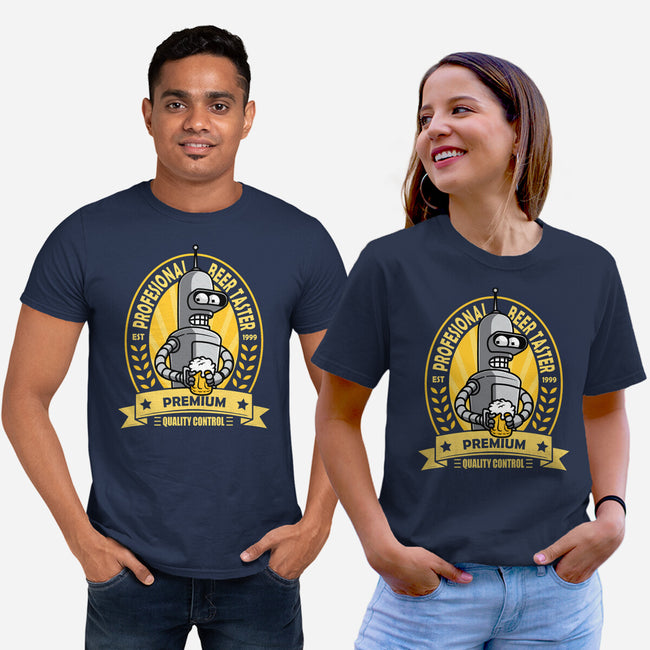 Professional Beer Taster-Unisex-Basic-Tee-erion_designs