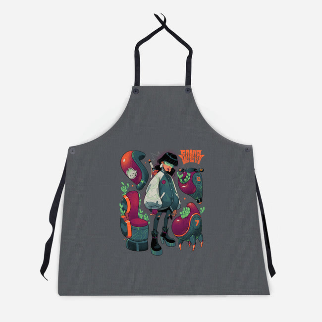 Succulent Plants-Unisex-Kitchen-Apron-Bruno Mota