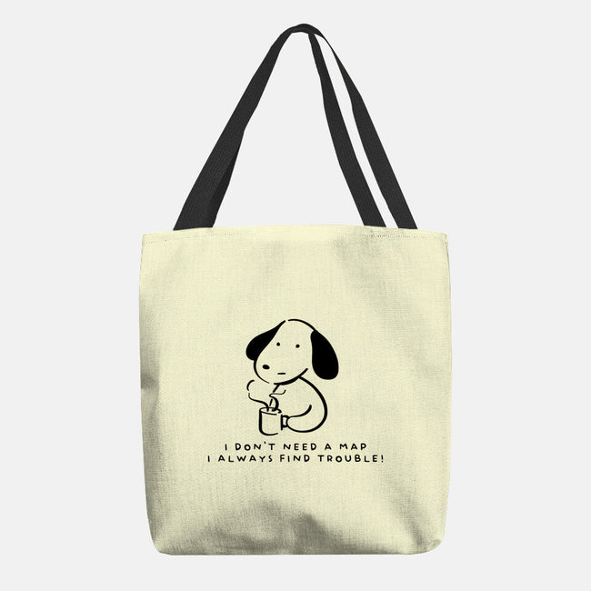 I Don't Need A Map-None-Basic Tote-Bag-FunkVampire