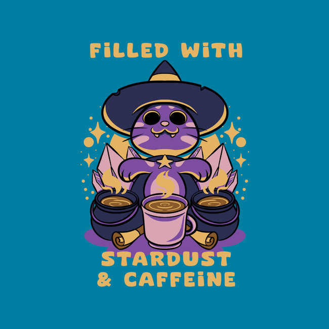 Filled With Stardust And Caffeine-Unisex-Kitchen-Apron-FunkVampire