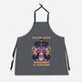 Filled With Stardust And Caffeine-Unisex-Kitchen-Apron-FunkVampire