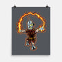 Fire Bender-None-Matte-Poster-nickzzarto