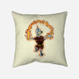 Fire Bender-None-Removable Cover w Insert-Throw Pillow-nickzzarto