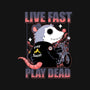 Live Fast Play Dead-None-Removable Cover w Insert-Throw Pillow-Tri haryadi