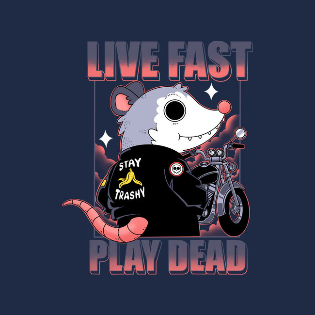 Live Fast Play Dead-Unisex-Kitchen-Apron-Tri haryadi