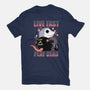 Live Fast Play Dead-Mens-Basic-Tee-Tri haryadi