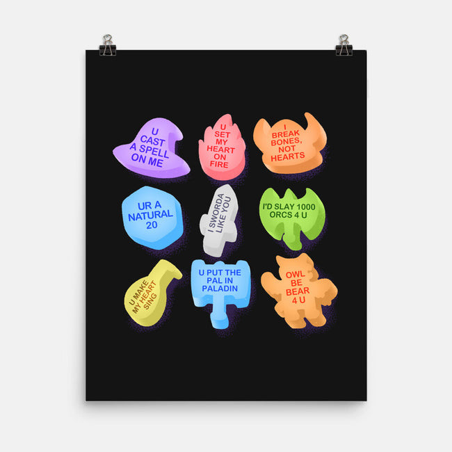 RPG Candy-None-Matte-Poster-Aarons Art Room