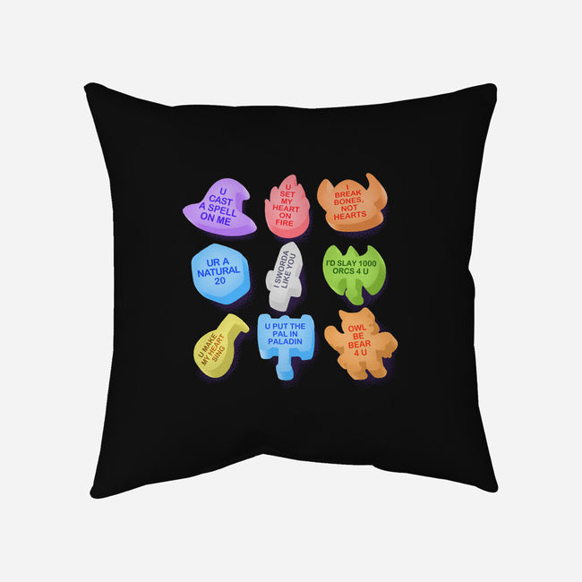 RPG Candy-None-Removable Cover w Insert-Throw Pillow-Aarons Art Room