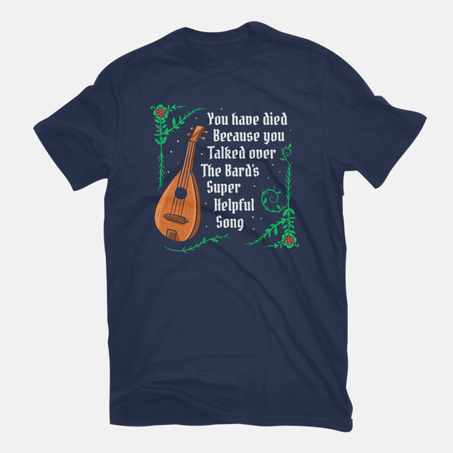 Talking Over The Bard-Mens-Premium-Tee-Aarons Art Room