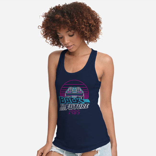 Back To The 1980s-Womens-Racerback-Tank-rocketman_art