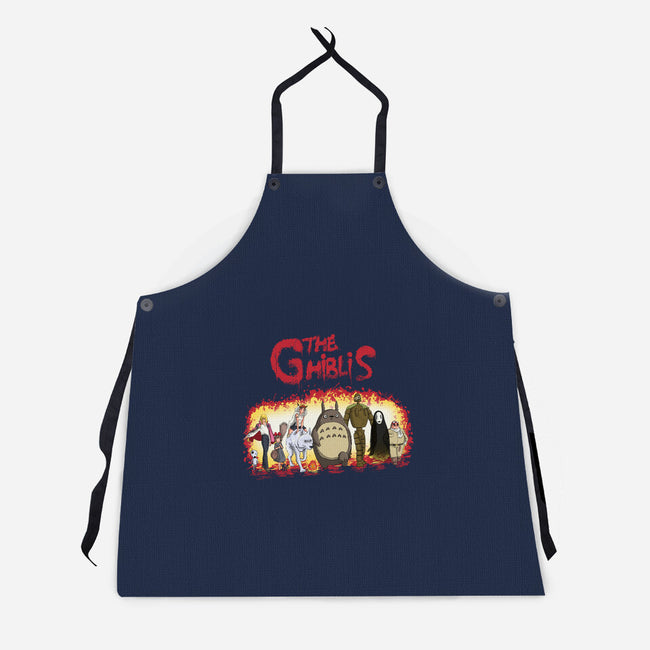 The Ghiblis-Unisex-Kitchen-Apron-zascanauta