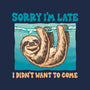 Not So Sorry Sloth-Unisex-Basic-Tank-momma_gorilla