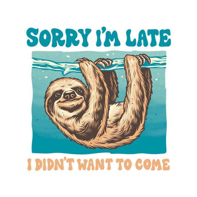 Not So Sorry Sloth-Unisex-Basic-Tee-momma_gorilla