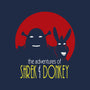 Adventures Of Shrek And Donkey-None-Glossy-Sticker-jasesa