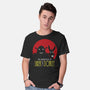 Adventures Of Shrek And Donkey-Mens-Basic-Tee-jasesa