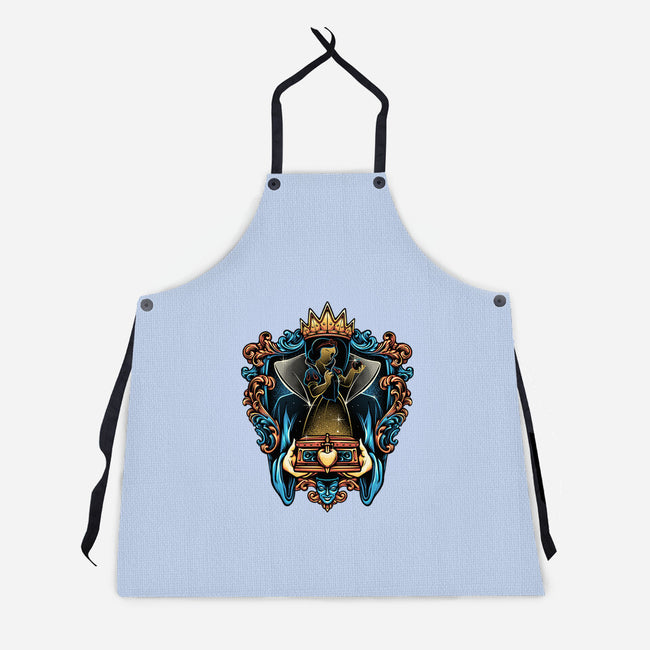 Queens Desire-Unisex-Kitchen-Apron-momma_gorilla