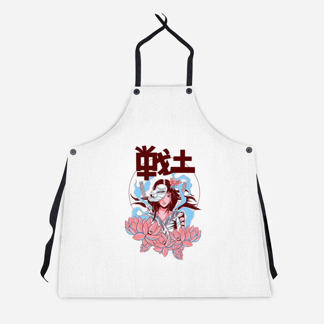 Samurai Secret-Unisex-Kitchen-Apron-yumie