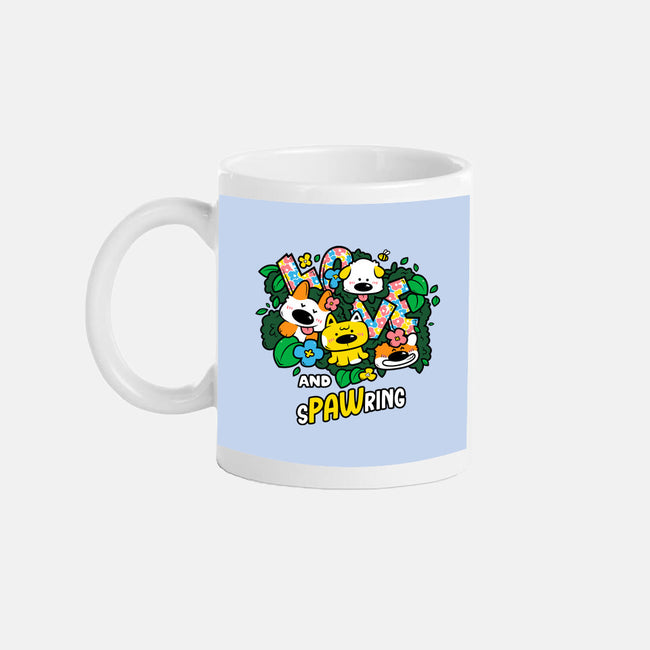 Love And Spawring-None-Mug-Drinkware-krisren28