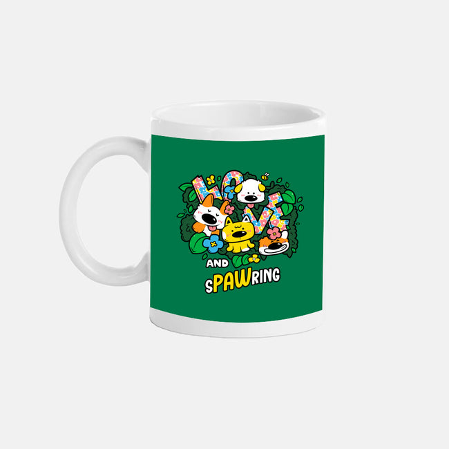 Love And Spawring-None-Mug-Drinkware-krisren28